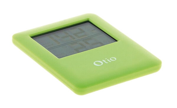 OTIO - Thermomètre hygromètre magnétique LCD - Vert - Otio - large