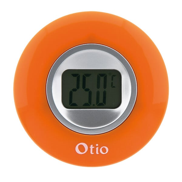 OTIO - Thermomètre intérieur LCD - Orange - Otio - large