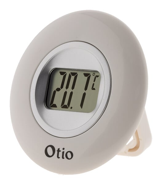 OTIO - Thermomètre digital intérieur - Blanc - Otio - large