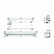 NICOLL - ENTREE AIR UNIV 250X12 BLC - vignette