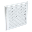 NICOLL - Grille de ventilation Nicoll 1F114 carrée à fermeture 176x176mm blanc - vignette