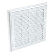 NICOLL - Grille de ventilation Nicoll 1F164 carrée à fermeture 201x201mm blanc - vignette