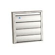 RENSON - Grille de hotte Renson 210 x 210 mm aluminium gris RAL9006 - vignette