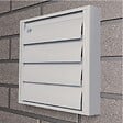 RENSON - Grille de hotte Renson 210 x 210 mm aluminium gris RAL9006 - vignette