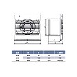 UNELVENT - Aérateur extra-plat Decor 100 CZ - 13W - 95 m3/h - Avec clapet anti-retour - vignette