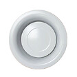 UNELVENT - Bouche d’extraction et d’insufflation BEM métallique rond 100mm réglable - UNELVENT - 850017 - vignette