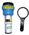 POLAR - Filtre eau domestique anti-calcaire/ corrosion Polar - Complet - 1800l/h - 3/4" - 7 bar - Avec cartouche, étrier et clé - vignette