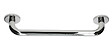 GARIS - Barre de relèvement droit D 83 32x450mm chromée - GARIS - B-INOX-BR24 - vignette