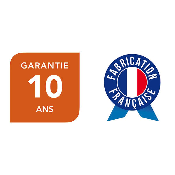 SPADONE - Porte de garage sectionnelle chêne doré motorisée l.240 x H.200 cm x Ep.40 mm - large