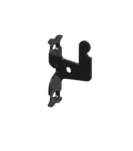 TORBEL - Support rustique TORBEL cataphorèse noir pour espagnolette - 752254 - large