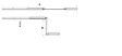 CHERUBINI - TO BRAS 180 D14 TUBE ALU D13X15 BLC LD180CM - vignette