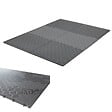 INTEC - Lot de 6 Dalles de sol Clipsables Grises 116x76x3 cm Rectangulaire Polypropylène Revêtement de Sol Modulable 4.61m2 INTEC - vignette