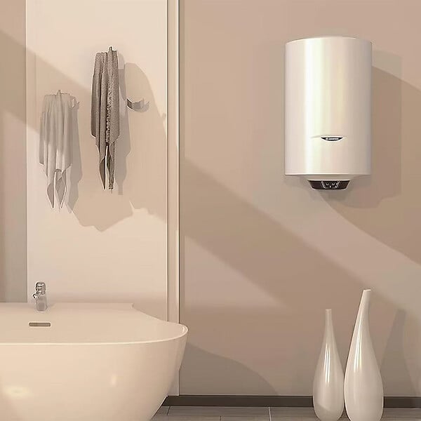 ARISTON - Chauffe-eau electrique vertical mural ARISTON Pro 1 Eco 80 l - Ø 450 mm - large