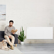 CIARRA - CIARRA CDHT20E Radiateur Electrique Mural 2000W 15-20㎡ Chauffage IP24 Programable Inertie Sèche Céramique - vignette