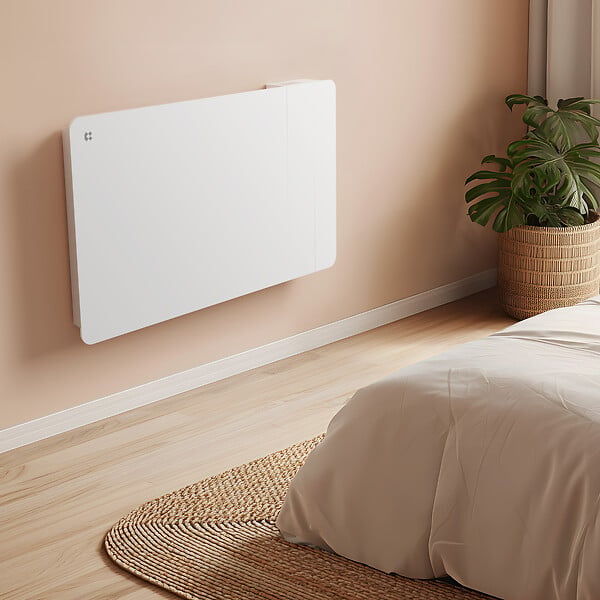 CIARRA - CIARRA CDHTD15A-W Radiateur Electrique Connecté Mural 1500W 10-15㎡ Double Cœur de Chauffe IP24 Chauffage Programable - large