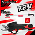 ELEM GARDEN TECHNIC - Sécateur rechargeable 7.2V lithium avec perche télescopique - vignette