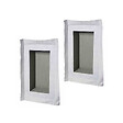 MARMOX - Duo de niches à carreler étanche - Format intérieur U-Tile - 15 cm de profondeur - vignette