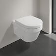 VILLEROY ET BOCH - Pack WC suspendu sans bride  Architectura directflush + abattant frein de chute + bâti-support autoportant + plaque chromée - vignette