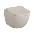 VITRA - Cuvette WC suspendu sans bride VitrA Sento lin + abattant frein de chute déclipsable - vignette