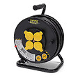 VELAMP - Enrouleur chantier VELAMP 4 prises H07RN-F3G1.5MM2 NF CE - IP44 de 25M - vignette