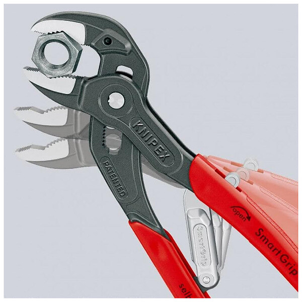TOPCAR - Pince multiprise à réglage automatique KNIPEX 85 01 250 SmartGrip 250mm - large