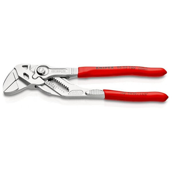 TOPCAR - Pince-clé 180mm KNIPEX 86 03 180 capacité 40mm - large
