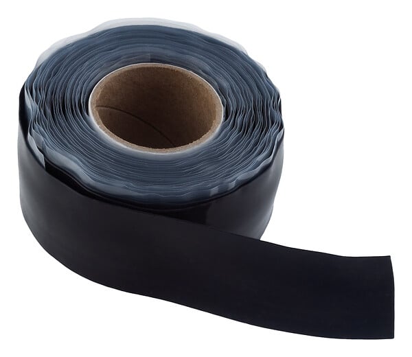 ZENITECH - Ruban Adhésif Auto-amalgamant, Zenitech, L.3 M X L.25 Mm Noir - large