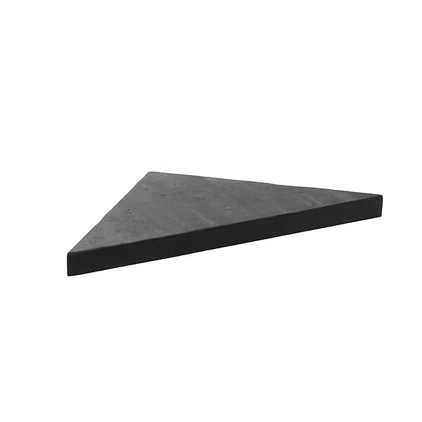 U-TILE - Etagère d'angle en pierre naturelle 26 x 26 cm x 2,5 cm U-Tile - large