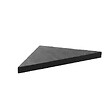 U-TILE - Etagère d'angle en pierre naturelle 26 x 26 cm x 2,5 cm U-Tile - vignette