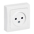 LEGRAND - Prise sans terre - Apparents - Saillie - Blanc - Bornes auto - vignette