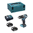 MAKITA - Perceuse visseuse Brushless 2x3Ah 18V LXT ® MAKITA DHP487RFJ en MAKPAC - vignette