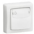 LEGRAND - Poussoir porte-étiquette Appareillage saillie Blanc 250V 6A - vignette