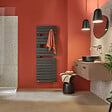ATLANTIC - Sèche-serviettes connecté Nefertiti avec soufflerie mât à droite 1750W anthracite - ATLANTIC - 850075 - vignette