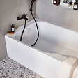 JACOB DELAFON - Pack baignoire bain douche 160 x 85 Malice version gauche + tablier en niche + pare bain + étagère pour pare bain - vignette