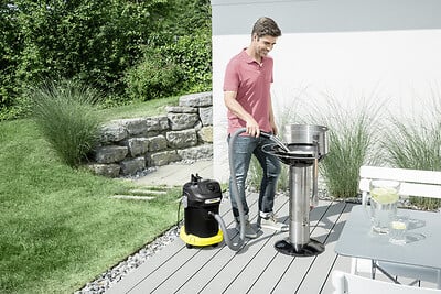KARCHER - Aspirateur cendres et poussières AD4 - Premium - 17L - 600W - large