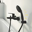 GROHE - Flexible de douche GROHE VitalioFlex Trend 1750 mm noir mat + microfibre - vignette
