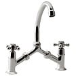 OLFA - Mélangeur à pont Tiffany Chromé lavabo ou cuisine - vignette