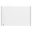 BESTHERM - Radiateur électrique fixe à inertie sèche céramique - BESTHERM - ALBA 1500W - horizontal blanc - vignette