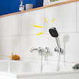 GROHE - Douchette 2 jets Vitalio Comfort 110 + Flexible1750 mm - vignette