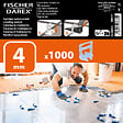 FISCHER DAREX - Croisillons niveleurs 4 mm - Joint min. 1,5 mm - 1000 pièces - vignette