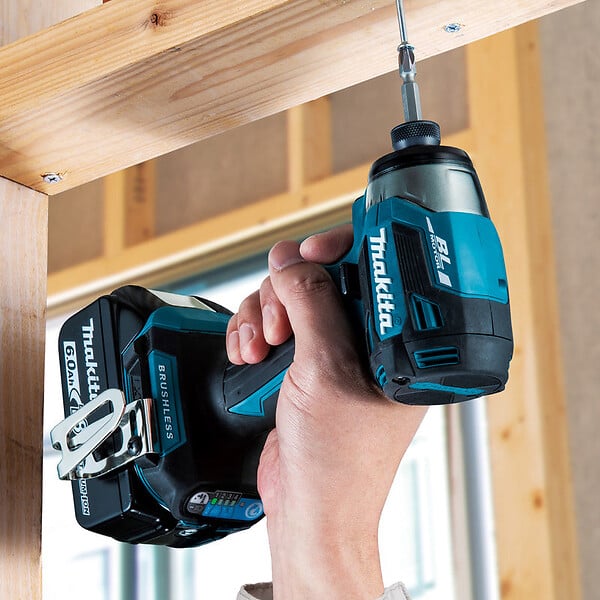 MAKITA - Visseuse à chocs LXT DTD173RTJ 18 V Li-Ion - 5 Ah - 8 modes - 180 Nm - large