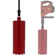GT MARKET - Couronne diamant Ø 162 mm avec adaptateur pour perceuse et perforateur SDS-max - vignette
