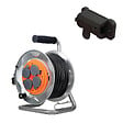ZENITECH - Enrouleur de chantier IP44 25m - 4 prises 16A - 3G2,5mm² - Zenitech - vignette
