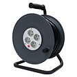 ZENITECH - Enrouleur H05VV-F 4 prises 40m 3G1,5 + coupe-circuit + support - Zenitech - vignette