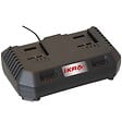 IKRA - Tronçonneuse sans fil 40V - Guide OREGON 35,5 cm - 2 batteries lithium 2.0Ah - Chargeur Double - Tendeur de chaine rapide IKRA - vignette