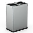 KITCHEN MOVE - Poubelle de tri 2x30L TALLIN inox open top - vignette