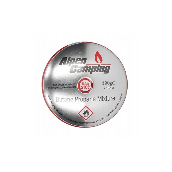 ALPENTECH - Pack de 36 Cartouches de gaz 190g Perçable Butane Propane Avec Sécurité stop-gaz ALPENTECH - large