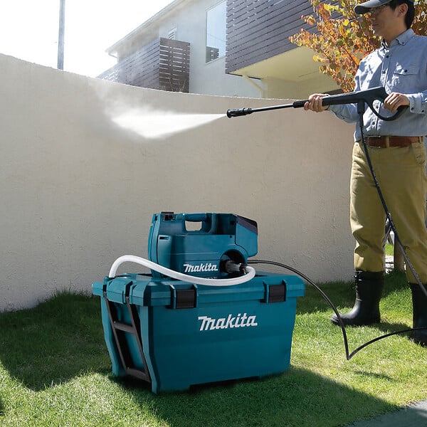 MAKITA - Nettoyeur haute pression à batterie MAKITA DHW080ZK 2x18V (vendu sans batterie) - large