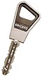 BRICARD - Mécanisme 3 points horizontal tirage a bille brun droite - BRICARD - 1011031 - vignette