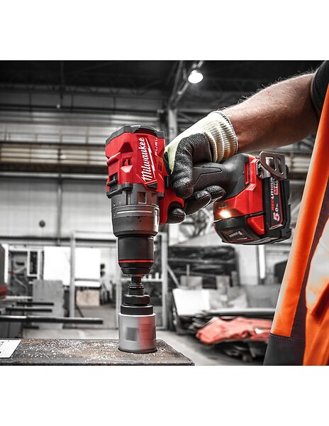MILWAUKEE - Milwaukee M18 FPD3-0X Perceuse-visseuse à  percussion sans fil 18 V 158 Nm Brushless ( 4933479859 ) + HD Box - sans batterie, sans chargeur - large